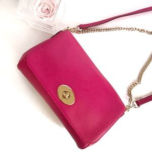 Pink Coach Crosstown Crossbody